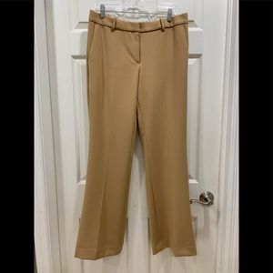 Ann Taylor Beige Suit Dress Pants Trouser 8 NWOT